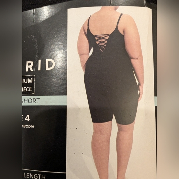 NWT Torrid Cropped Laced Back One Piece bodysuit size 4x - Picture 9 of 14